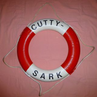 Rettungsring Segelschiff „cutty Sark“ Maritim Rettungs Ring Schwimmring Reifen Bild