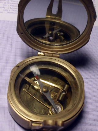 Dosenkompass Kompass,  Maritim,  Stanley London,  Peilkompass Bild