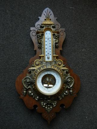Gründerzeit Barometer Ca.  1880 - 1900 Bild