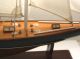 Segelschiff Einmaster Segelboot Holz Leinen - Segel Detaillierte Handarbeit Maritime Dekoration Bild 5