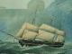 3 Bilder Segelschiffe Windjammer Drucke 50er Jahre Gemälde 1950-1999 Bild 4