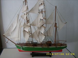 Segelschiff Altes Schiffsmodel Dachbodenfund Bild