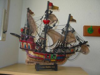 Segelschiffmodell Santa Maria 1492 Mit Ständer Bild