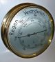 Riesiges Sehr Großes Barometer Schiffsbarometer Lufft In MessinggehÄuse 350mm Technik & Instrumente Bild 2