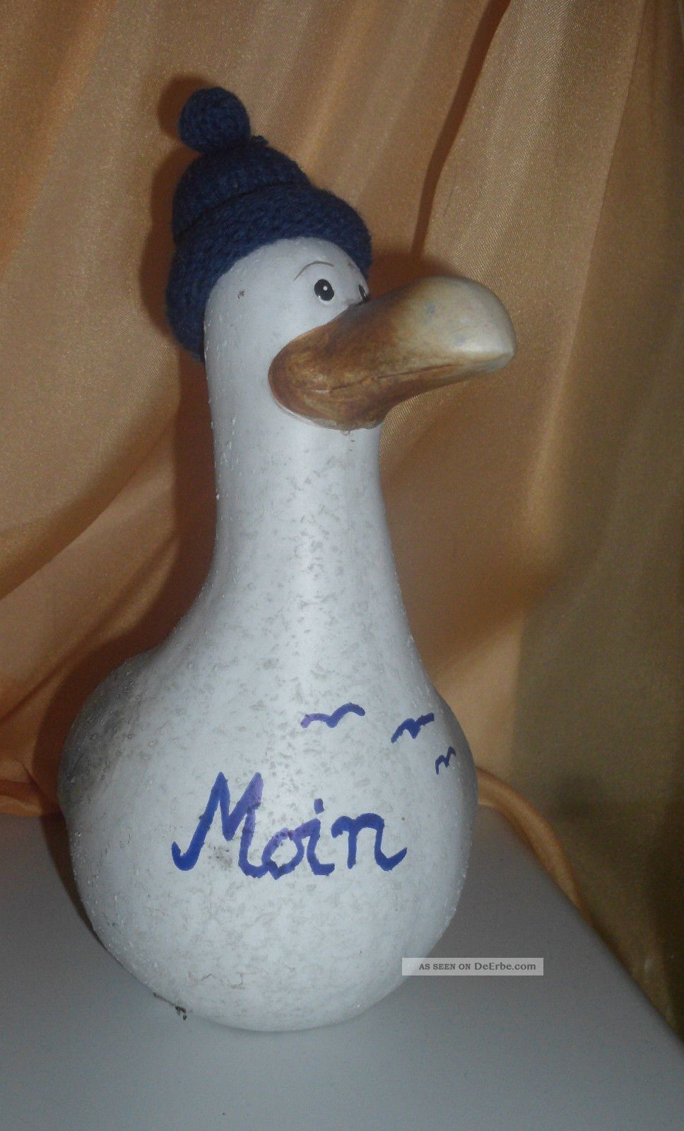 GroÃe deko möwe pudelmütze maritime deko 20 cm hoch ...