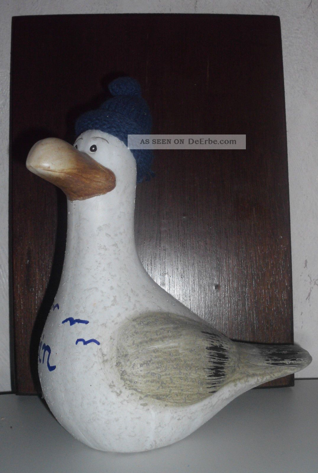 GroÃe deko möwe pudelmütze maritime deko 20 cm hoch ...