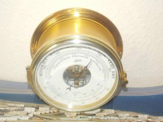 Grosses Schatz Royal Mariner Schiffsbarometer In Sehr Bild
