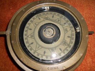 Kompass - Anno 1755 - Nautika - Maritim - Antik - Messing Bild