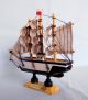 Segelschiff - Modell,  Modell - Großsegler,  Holz Und Leinen Modell Maritime Dekoration Bild 4