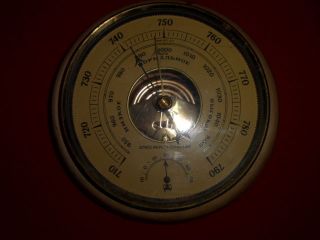 Hygrometer Schiffsbarometer Barometer Und Thermometer Messgerät Schwer Bild
