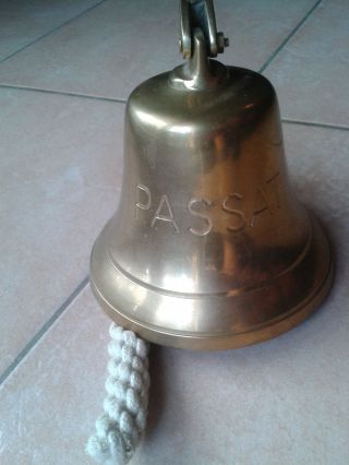 Messingglocke - Schiffsglocke - Glocke Passat Ca.  14,  5 Cm Bild