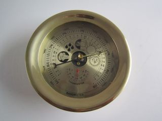 Barometer - Messing - Bronze Bild