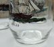 Glashütte Segelschiffe,  6 Glasmalerei Kristallgläser,  Gläser,  Uncas,  Taeping Sammlerglas Bild 10