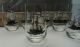 Glashütte Segelschiffe,  6 Glasmalerei Kristallgläser,  Gläser,  Uncas,  Taeping Sammlerglas Bild 4