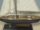 Yacht Segelschiff Boot Aus Holz Ca.  34,  5x24,  5x5,  5cm Für Die Maritime Deko 
