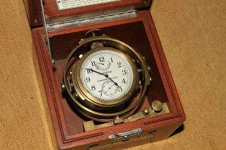 Hamilton Schiffschronometer Modell 22 Usa 1943 Bild