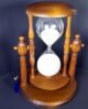 Xxl Prächtige Riesen Sanduhr Stundenglas Glasenuhr Holz 1 Stunde Laufzeit Technik & Instrumente Bild 2