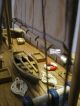 2 - Mast - Segelkutter,  Segelschiff,  Standmodell Aus Holz,  Schiffsmodell 1908 Maritime Dekoration Bild 8