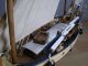 Fischerboot,  Standmodell,  Naturfarben Aus Holz,  Segelboot 61x13,  5x45,  5 Cm Maritime Dekoration Bild 3