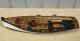 Deko Ruderboot Aus Holz Ca.  29 X 10 X 5cm Fertig - Modell (5134) Maritime Dekoration Bild 1