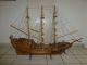 Segelboot Segelschiff Modell Segelyacht Holz Maritim Standmodell Schiff Deko Maritime Dekoration Bild 1