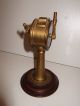 Maritim Nautika Messing Bronze Maschinentelegraph Teak Maschinentelegraf Maritime Dekoration Bild 1