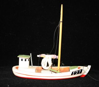 Schiffsmodell,  Dänemark,  1958,  Historisches Spielzeug Bild