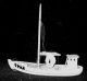 Schiffsmodell,  Dänemark,  1958,  Historisches Spielzeug Maritime Dekoration Bild 2