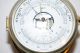 Grosses Messing Barometer Schatz Royal Mariner Serie Technik & Instrumente Bild 2