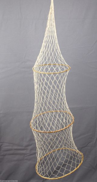 Fisch - Reuse 100cm Lang 3 Ringe Für Die Maritime Dekoration Bild