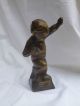 Wunderschöne Art Déco Bronzefigur - Knabe Putte Amor 18 Cm Schöne Patina 1900-1949 Bild 6