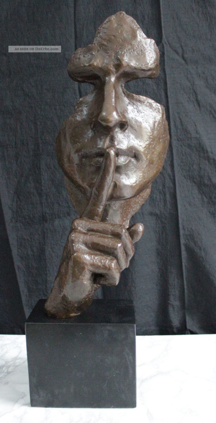 Bronze Skulptur - Stille 