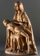 Antike Pieta,  Mater Dolorosa Mit Leichnam Jesus Christus Nach Kreuzigungs - Tod Skulpturen & Kruzifixe Bild 3