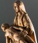 Antike Pieta,  Mater Dolorosa Mit Leichnam Jesus Christus Nach Kreuzigungs - Tod Skulpturen & Kruzifixe Bild 8
