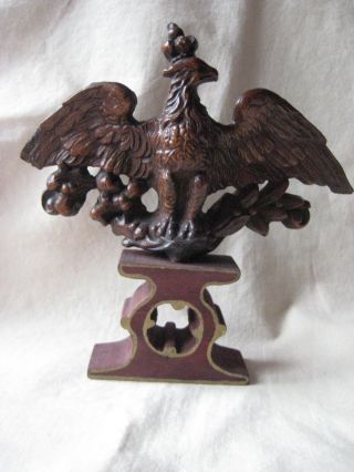 Skulpt.  Adler Um 1800,  Empire,  Napoleon,  Wappen,  Heraldik,  Holz,  Geschnitzt Bild