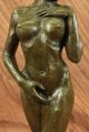Signiert Abstrakt Moderne Kunst,  Weiblicher Torso,  Bronze - Skulptur,  Marmor Ab 2000 Bild 3