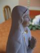 Holy Mary Wood Marienfigur,  Heiligenfigur Lourdes Madonna Porzellan Nachlaß Ab 2000 Bild 2