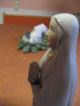 Holy Mary Wood Marienfigur,  Heiligenfigur Lourdes Madonna Porzellan Nachlaß Ab 2000 Bild 4