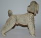 Orig.  Rudolf Sommerhuber Keramik Pudel Aus Den C1960 / Steyr Hund Figur Dog Nach Form & Funktion Bild 3