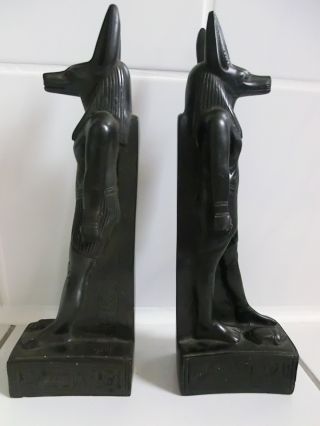 2 Stück Anubis Buchstützen Ägypten Egypt 2 Stück Schwarz Bild