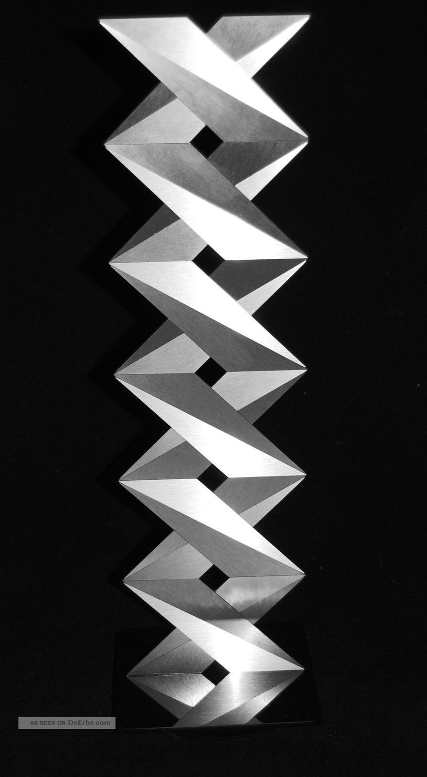 Op Art,  Objekt,  Konkrete Kunst,  Edelstahl,  Acrylglas,  Handsigniert,  H.  Heinecke,  D23 Originaldrucke 1950-1999 Bild