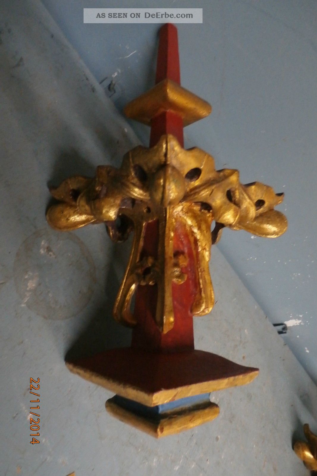 Lampenschirm-Endstück Bronze - Dekoknauf Für Lampen, 3.5 Cm Hoch, Mit Doppelgewinde Für 1/8" & 1/4" Gewinde