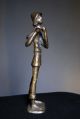 Bronzefigur Flötenspieler Bronze Skulptur Statue Musiker Traversflöte 1950-1999 Bild 4