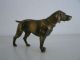 Figur Jagdhund Bronze Plastik 1950-1999 Bild 1