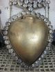 French Shabby Chic Flammendes Herz Antik Coeur Reliquie Ex - Voto Sacred Heart Jdl 1900-1949 Bild 7