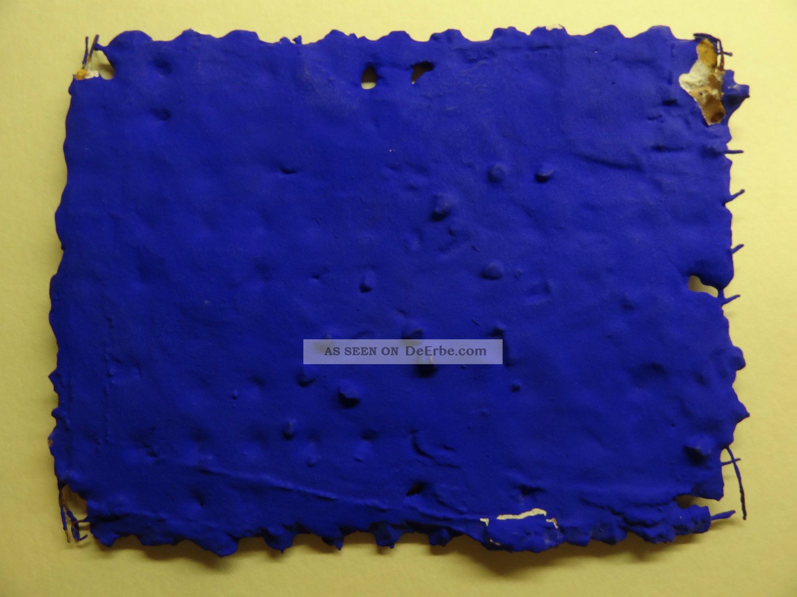 Hommage Yves Klein,  Werner Ruhnau,  Klimatisierung Des Raumes,  Essen/gelsenkirchen Gemälde 1950-1999 Bild