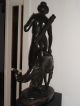 Außergewöhnliche Bronze Figur Von Adolf Müller - Crefeld 84cm 1900-1949 Bild 2