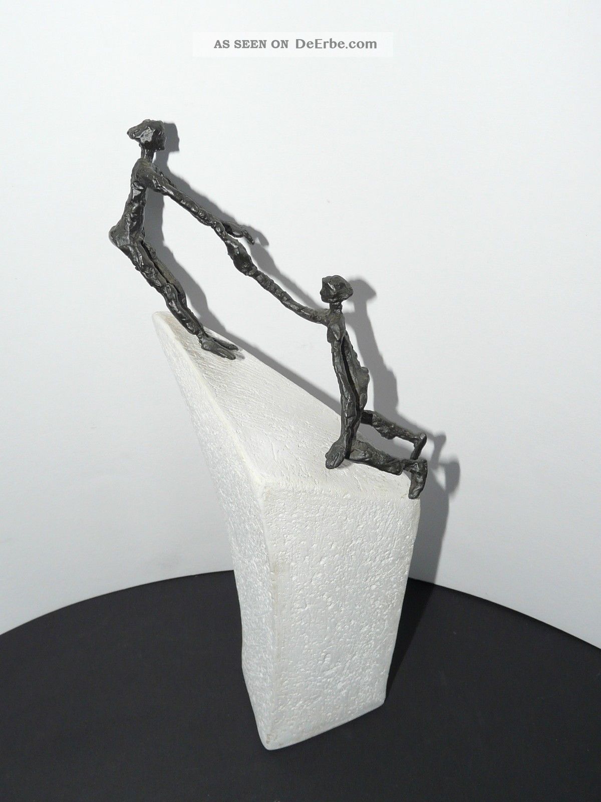 ' Zu Zweit Geht ' S I ',  Skulptur Von Luise Kött - Gärtner,  Bronze Auf Steinguß Ab 2000 Bild