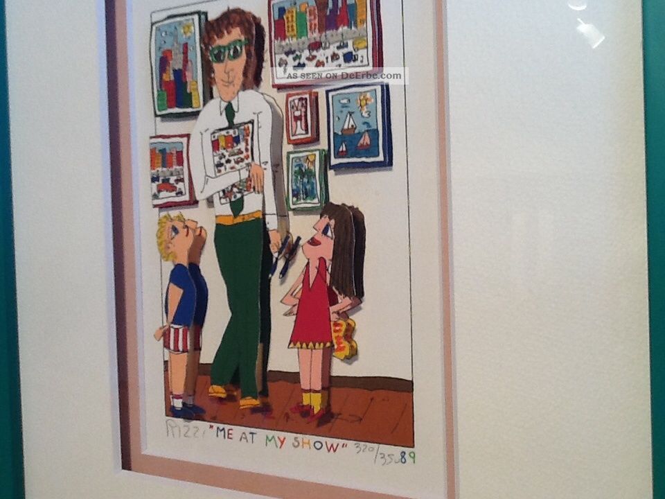 真作　james rizzi　\