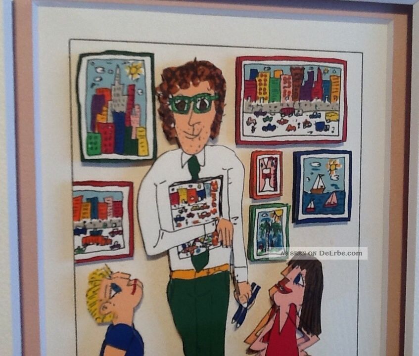 真作　james rizzi　\